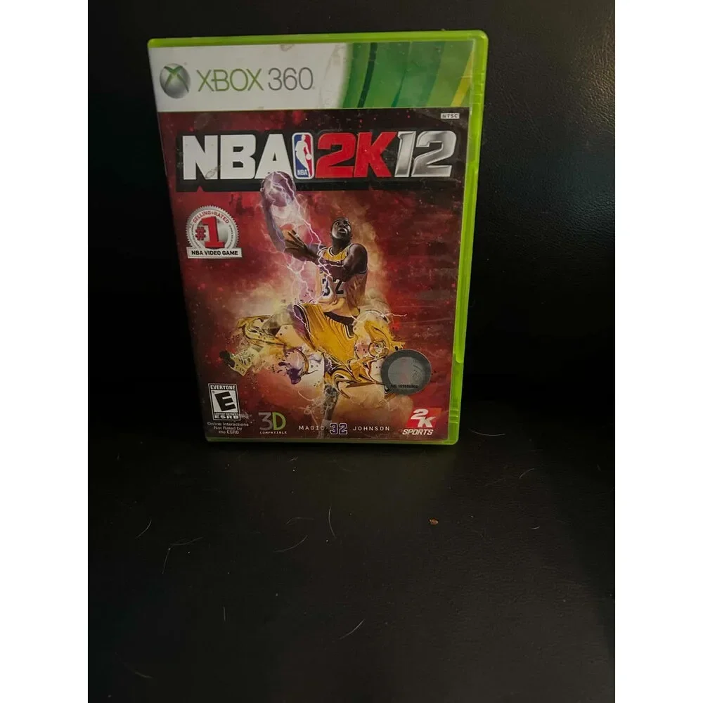 NBA 2K12 (Microsoft Xbox 360, 2011) Complete Video Game